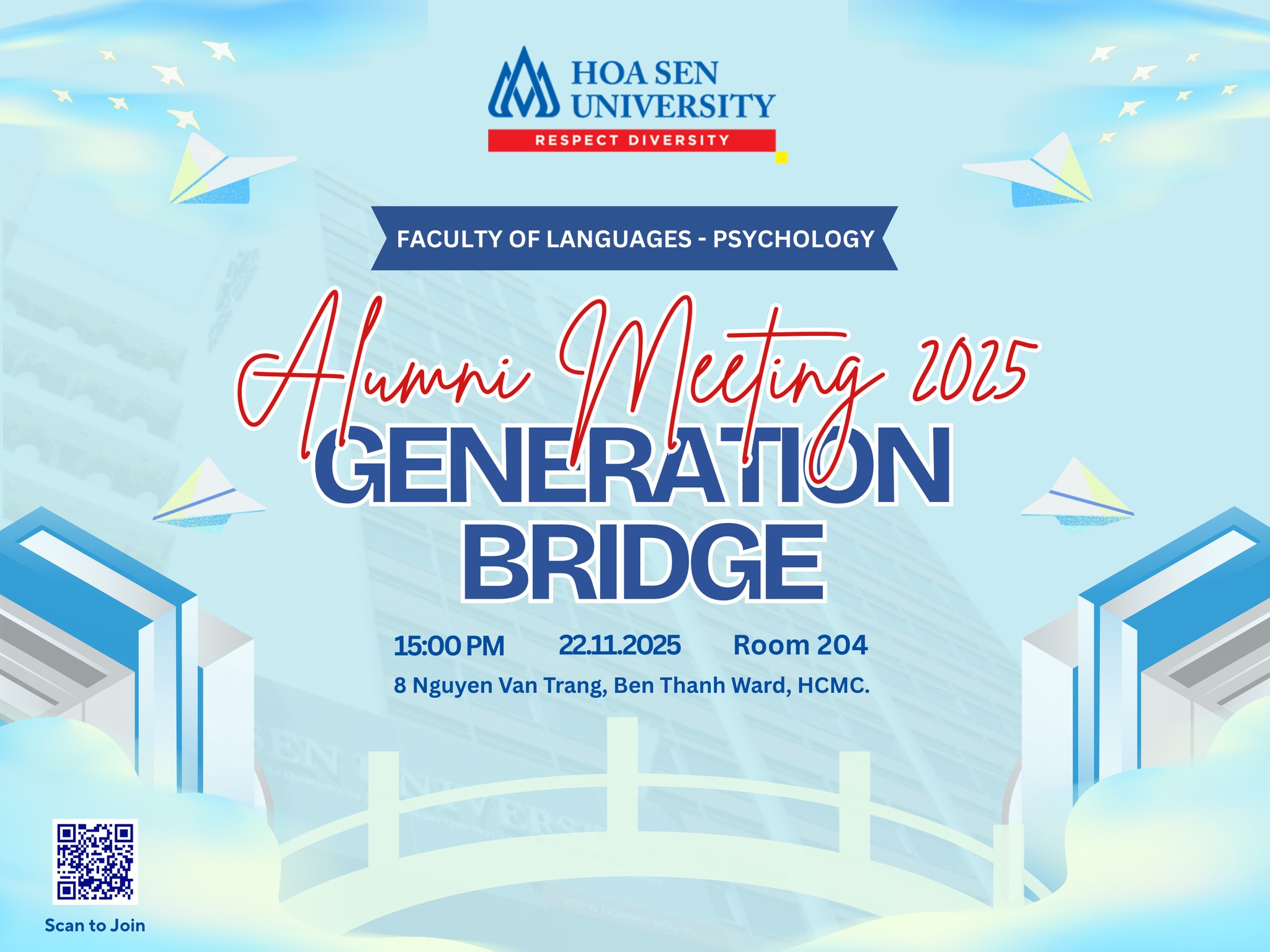 HSU Alumni Meeting 2025: Ngày trở về của Cựu sinh viên Khoa Ngôn ngữ – Tâm lý