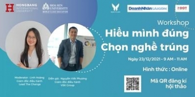 Workshop online “Hiểu mình đúng – Chọn nghề trúng”