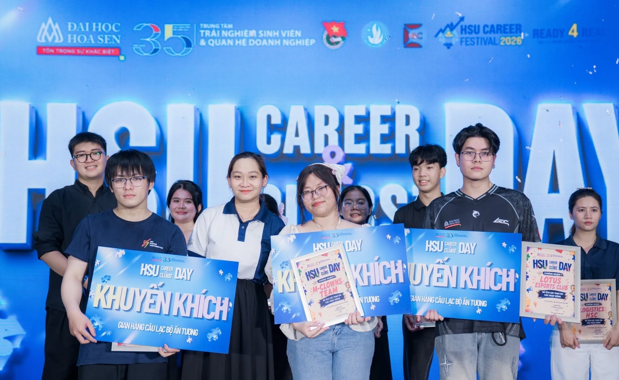 CHÚC MỪNG LOTUS ESPORTS CLUB ĐẠT GIẢI TẠI HSU CAREER & CLUBS’ DAY 2026
