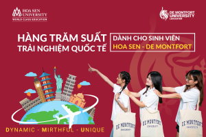 Chương Trình Hoa Sen – De Montfort Tặng Hàng Trăm Suất Trải Nghiệm Quốc Tế Trước Khai Giảng