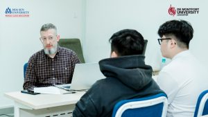 What is Studying abroad “from home”? Studying abroad “from home” with Hoa Sen – De Montfort program