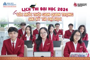 DMU Nhắc Bạn Lịch Thi Đại Học 2024 Và Những Mốc Thời Gian Quan Trọng Sau kỳ Thi Đại Học