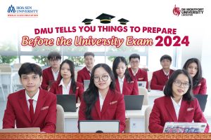 DMU Tells You Things to Prepare Before the University Exam 2024