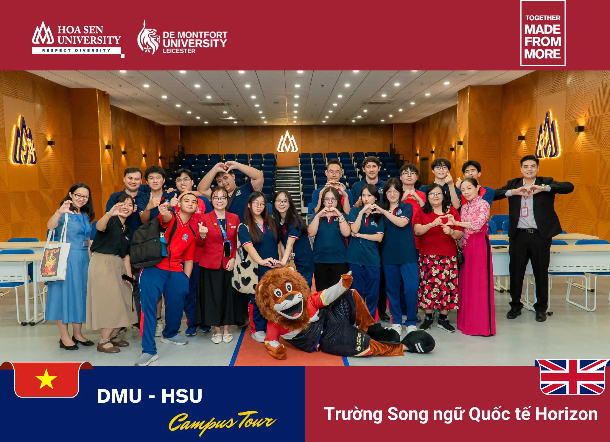 Campus Tour Độc Đáo Dành Cho Học Sinh Horizon Tại Hoa Sen - De Montfort (2)