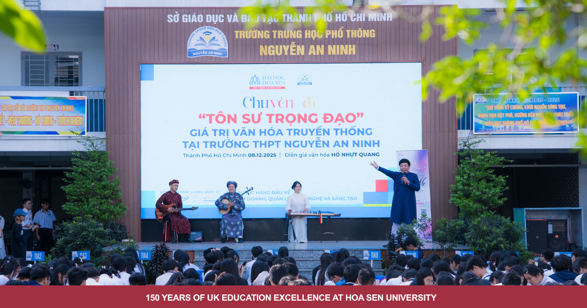 Mang giá trị văn hóa Việt Nam vào môi trường Giáo dục Quốc tế