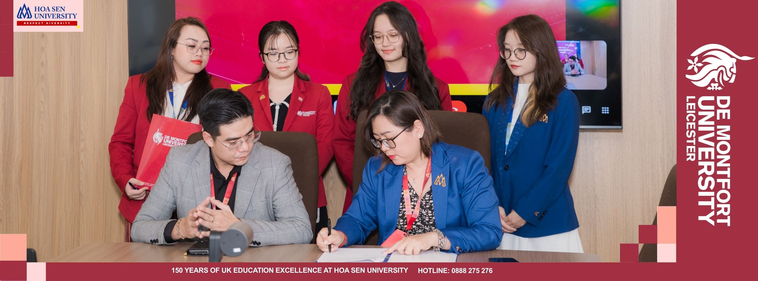 Lễ Ký Kết MOU giữa DMU-HSU và HERITAGE TREASURES