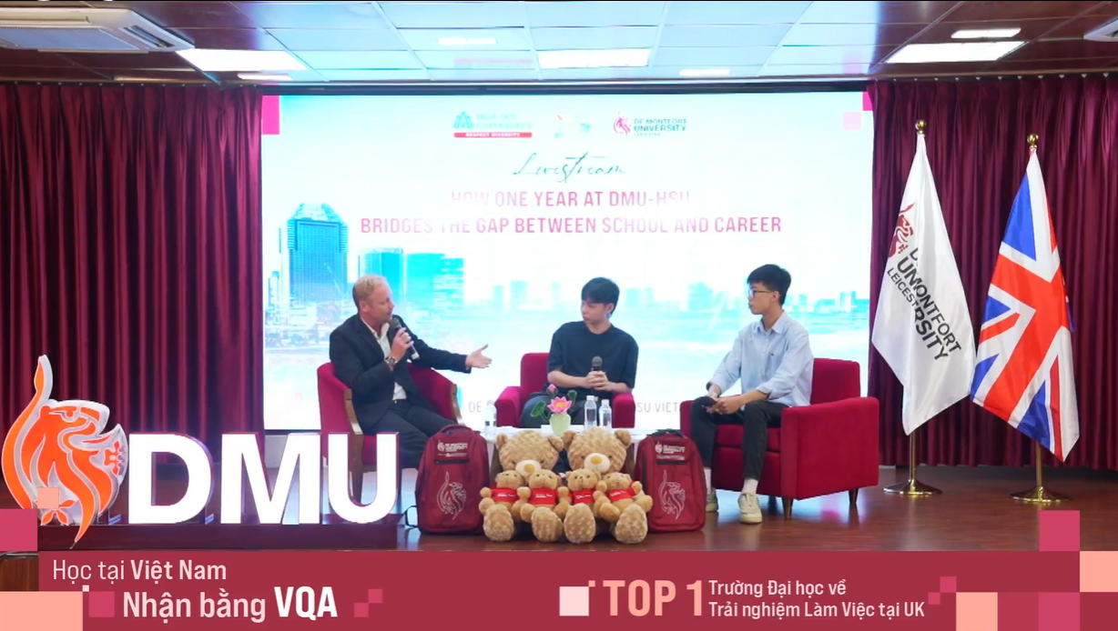Livestream: Một Năm Tại DMU-HSU Vietnam: Cầu Nối Giữa Trường Học Và Sự Nghiệp
