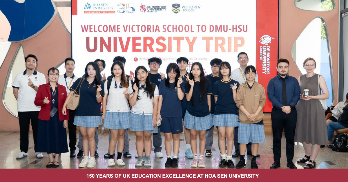 DMU-HSU Vietnam Đồng Hành Cùng Victoria School: Khi Học Sinh 