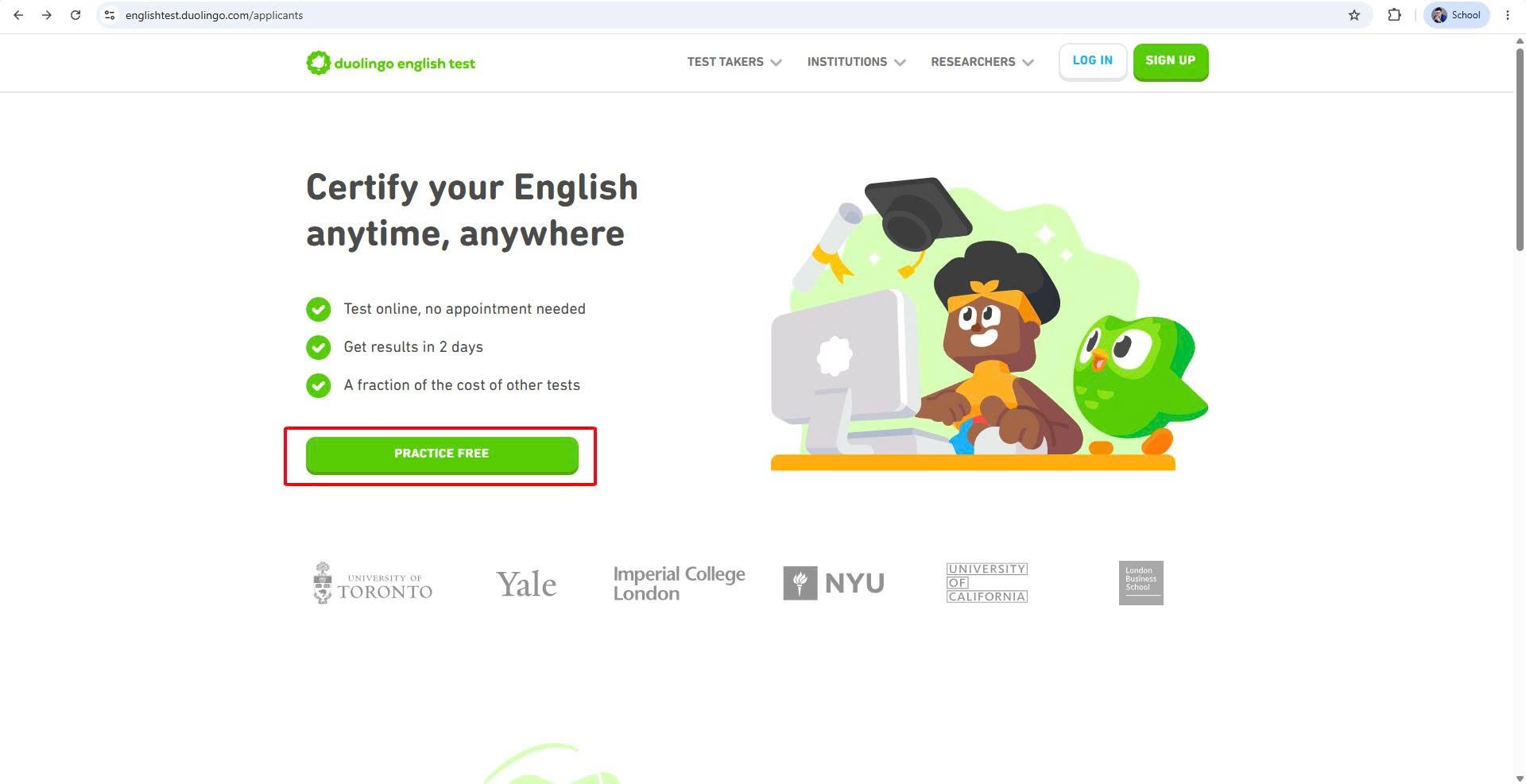 Duolingo English Test - Practice Free