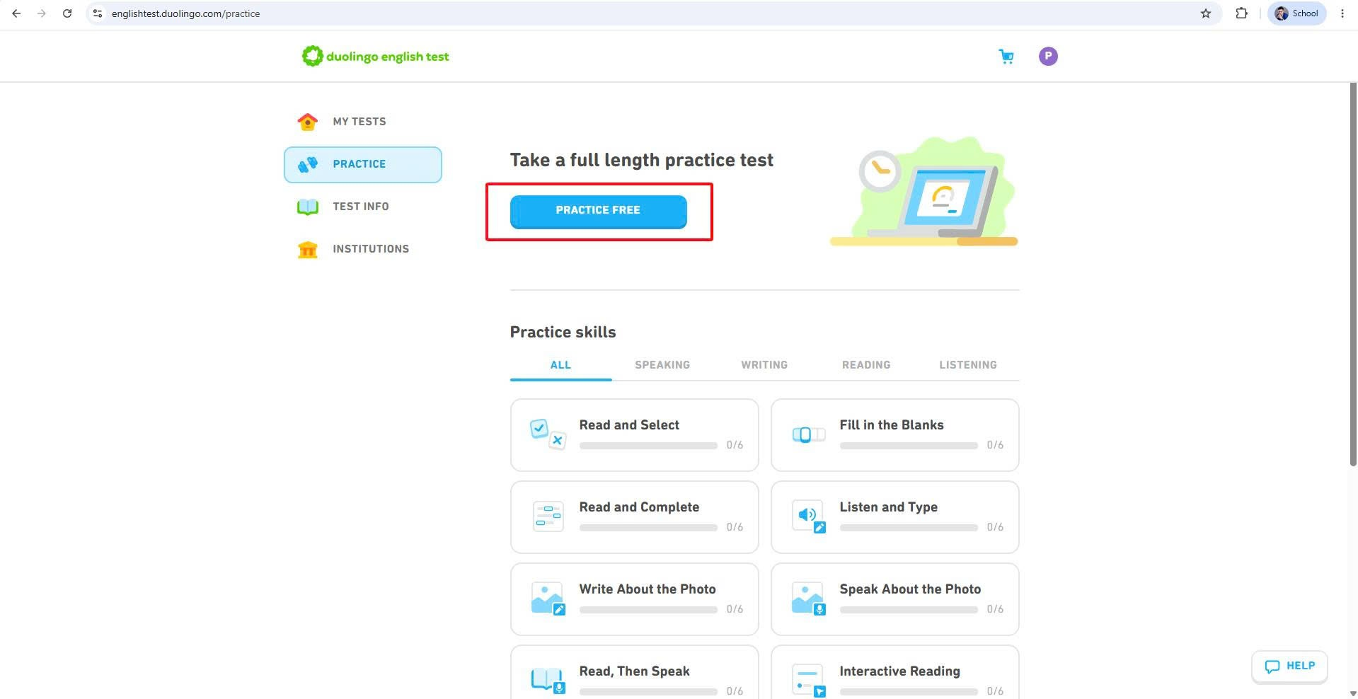 Duolingo English Test - Practice Free