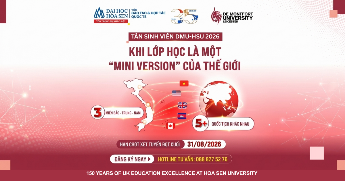 Môi Trường Học Tập Đa Văn Hóa Tại DMU-HSU Vietnam: Khi Lớp Học Là 