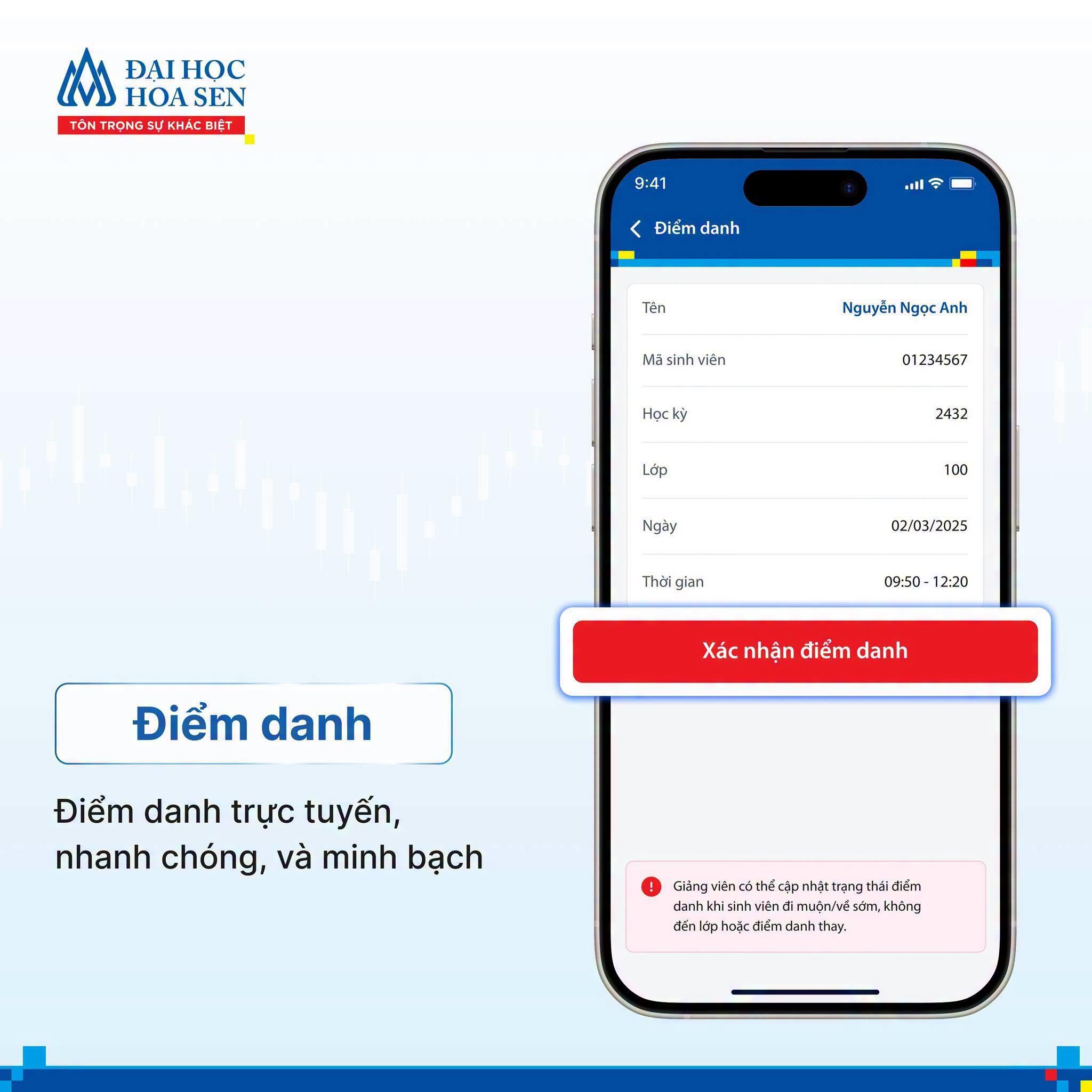 Điểm danh trực tuyến