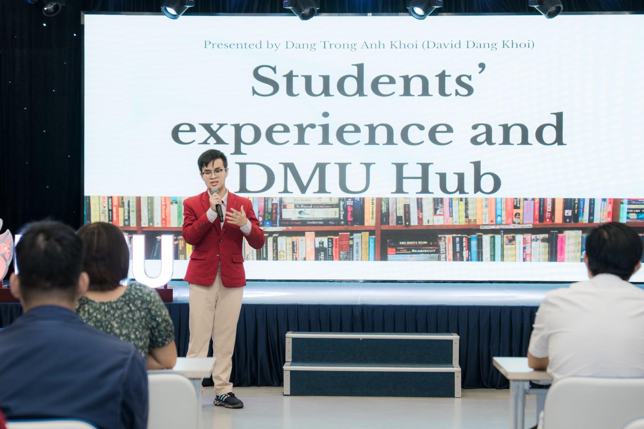 Sinh viên DMU giới thiệu về Student Hub
