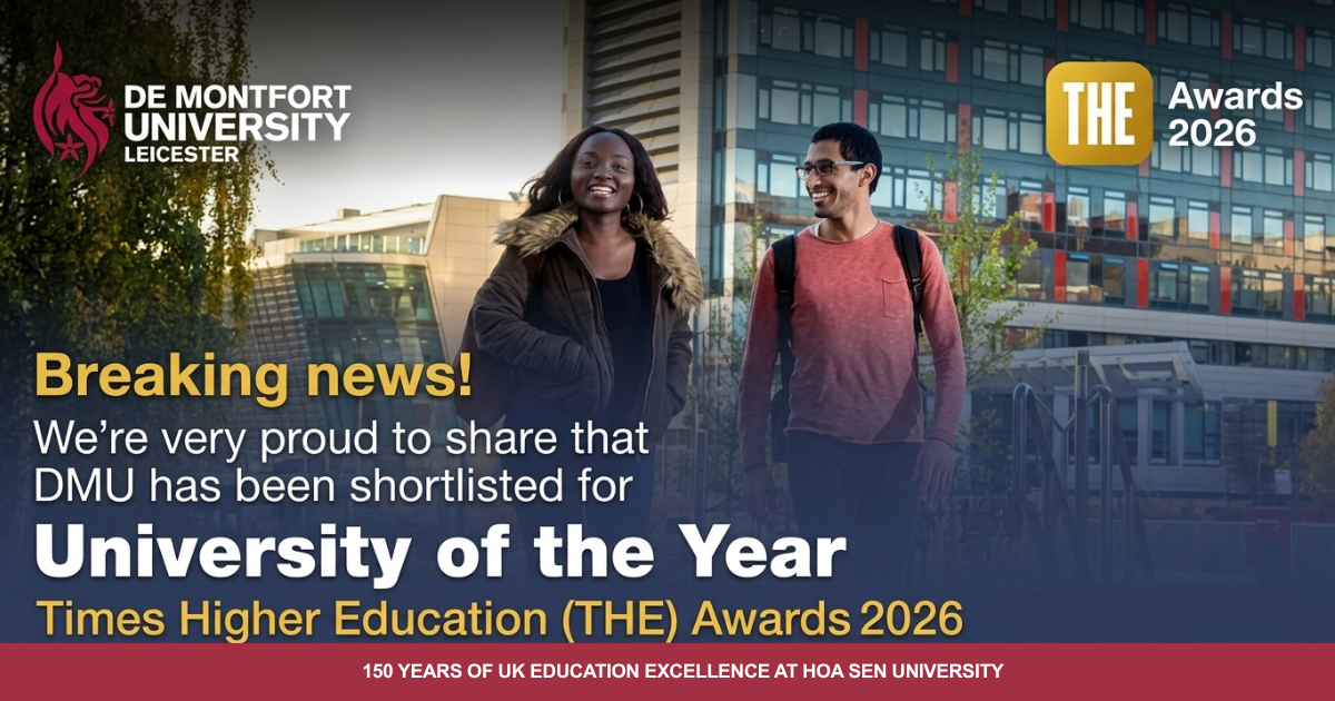 DMU - Times Higher Education Awards 2026