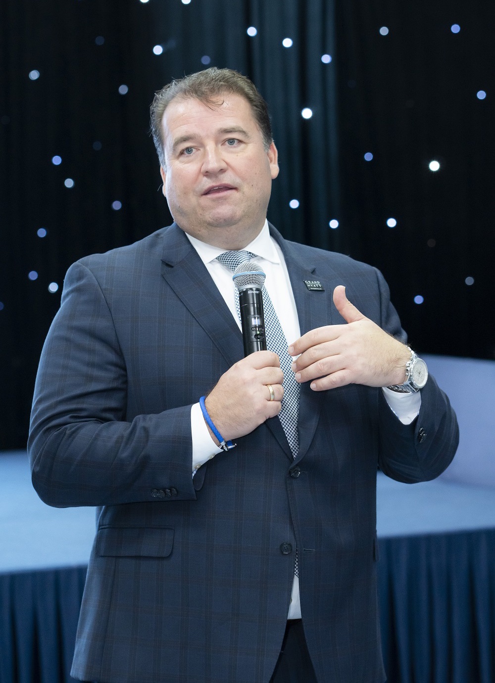 Mr. Marc Sternagel shared his insights at the event