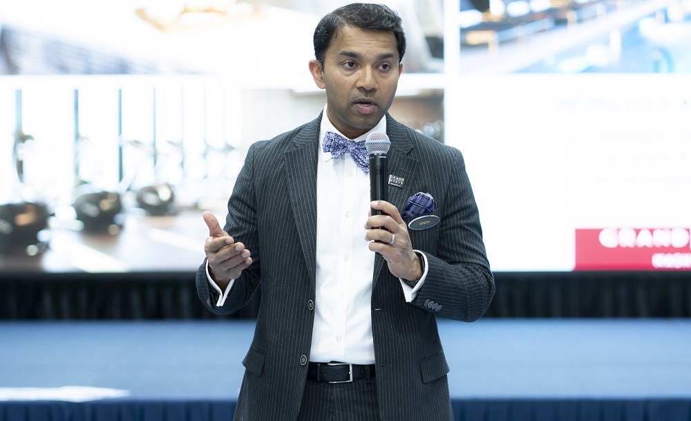 Mr. Gideon Packianathan at the event