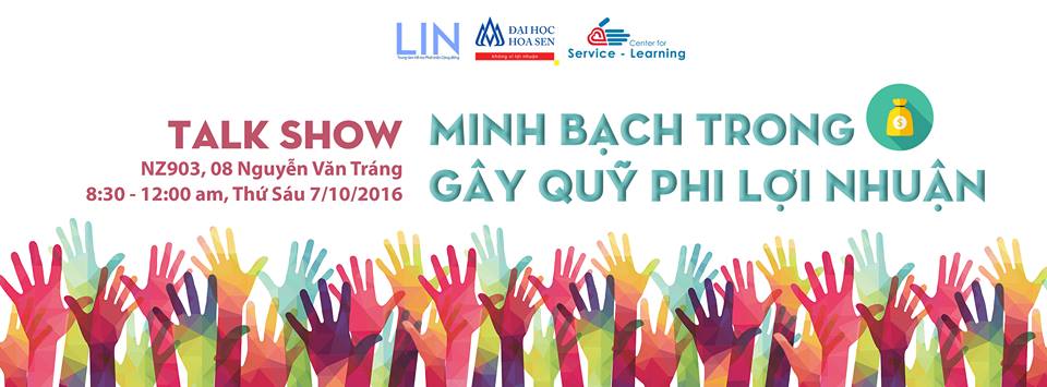 Talkshow Minh bach trong gay qui phi loi nhuan Service Learning