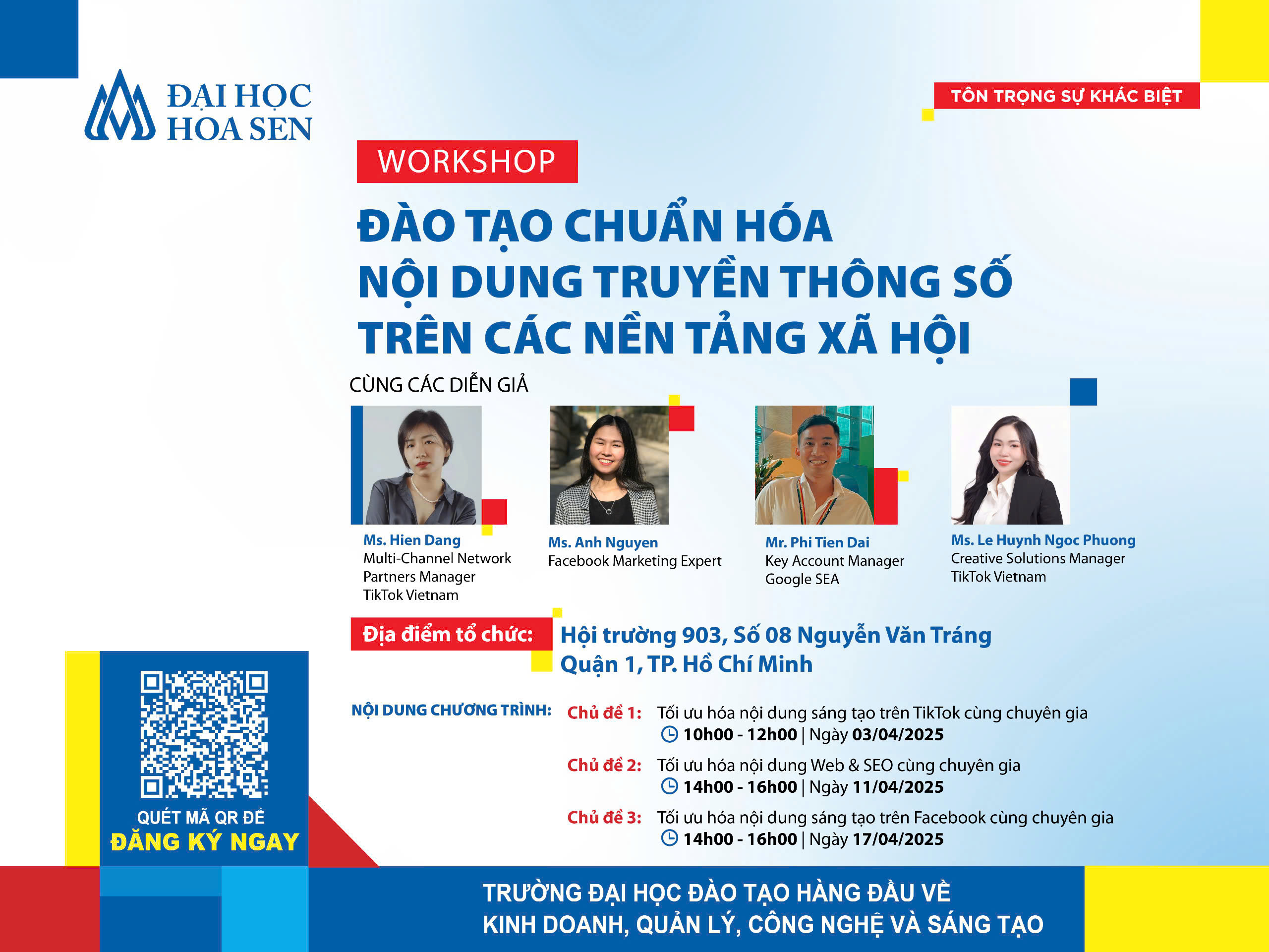 ĐÀO TẠO CHUẨN HÓA NỘI DUNG TRUYỀN THÔNG SỐ