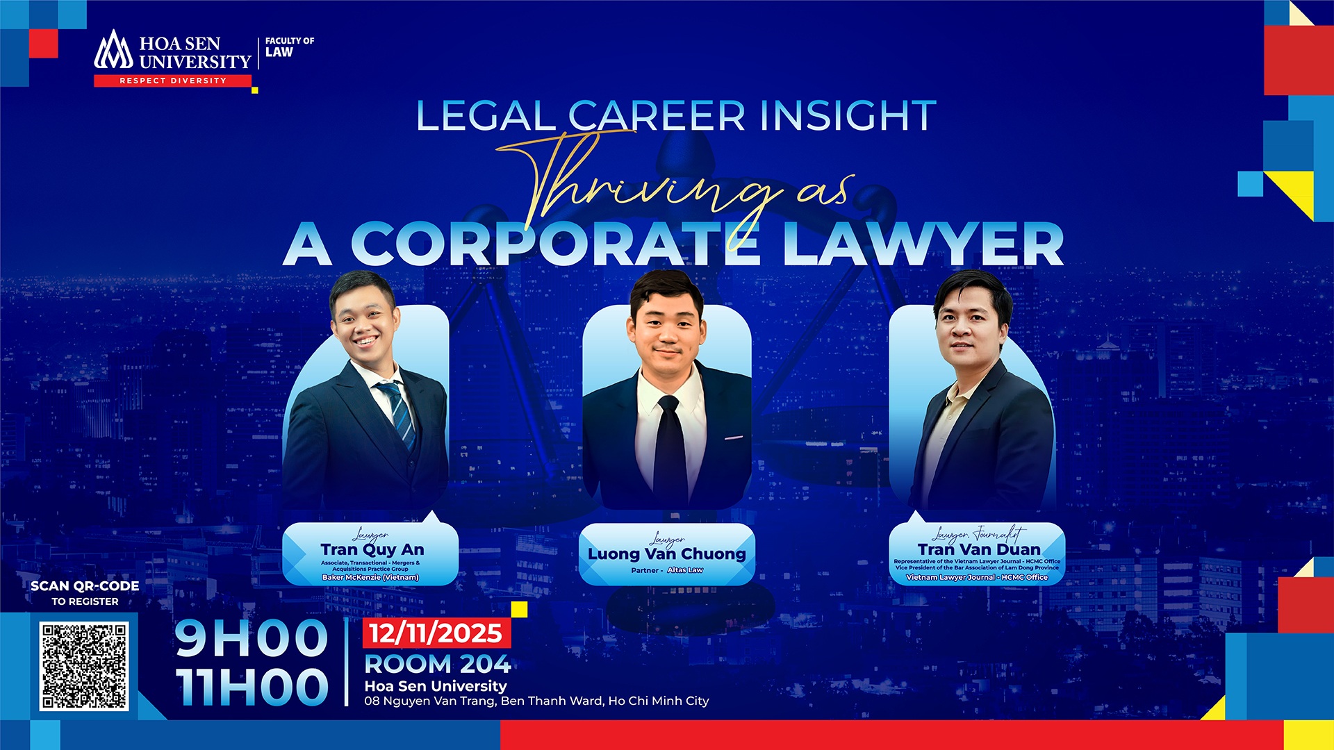 Talkshow Legal Career Insight Thriving as a Corporate Lawyer