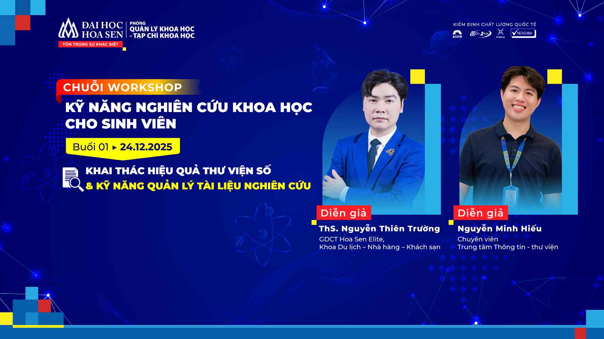 Khai thác hiệu quả thư viện số - kỹ năng quản lý tài liệu nghiên cứu