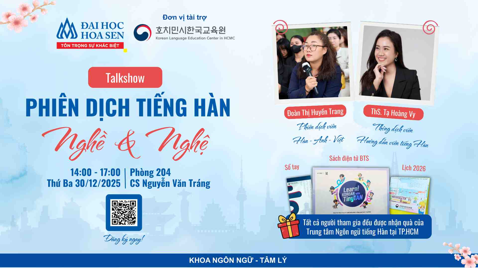 Talkshow Phiên dịch tiếng Hàn -