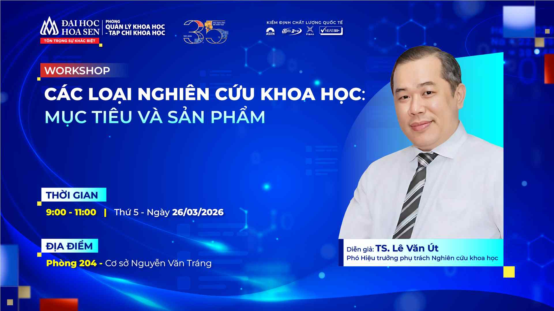 Các loại hình nghiên cứu khoa học