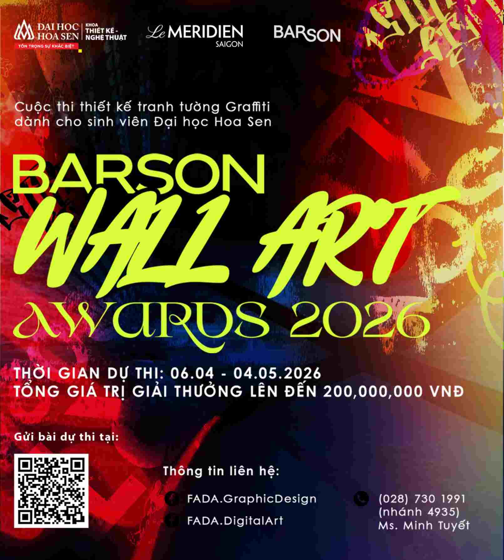 Cuộc thi thiết kế Graffiti cho không gian Bar cao cấp BARSON