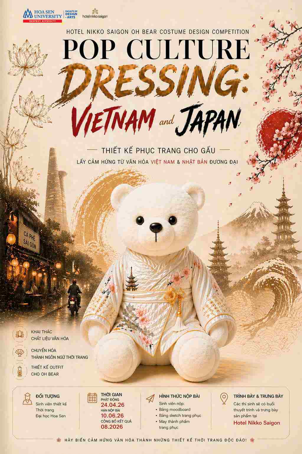 Cuộc thi thiết kế trang phục cho linh vật Gấu OH BEAR