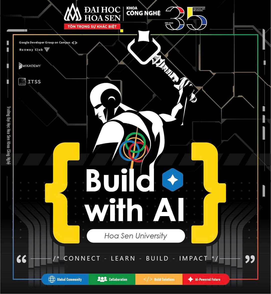 Tham gia Build with AI 2026: Bước vào kỷ nguyên “Agentic AI” cùng GDGoC HSU