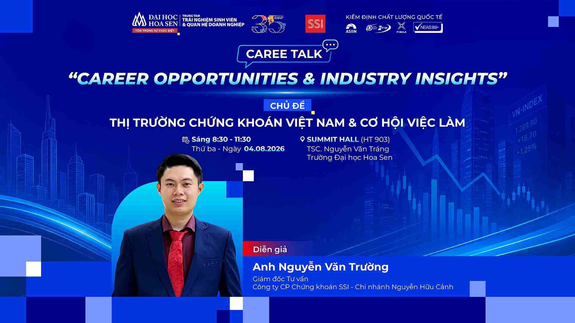 Career Talk: Unlock Stock Market Insights and Career Opportunities with SSI