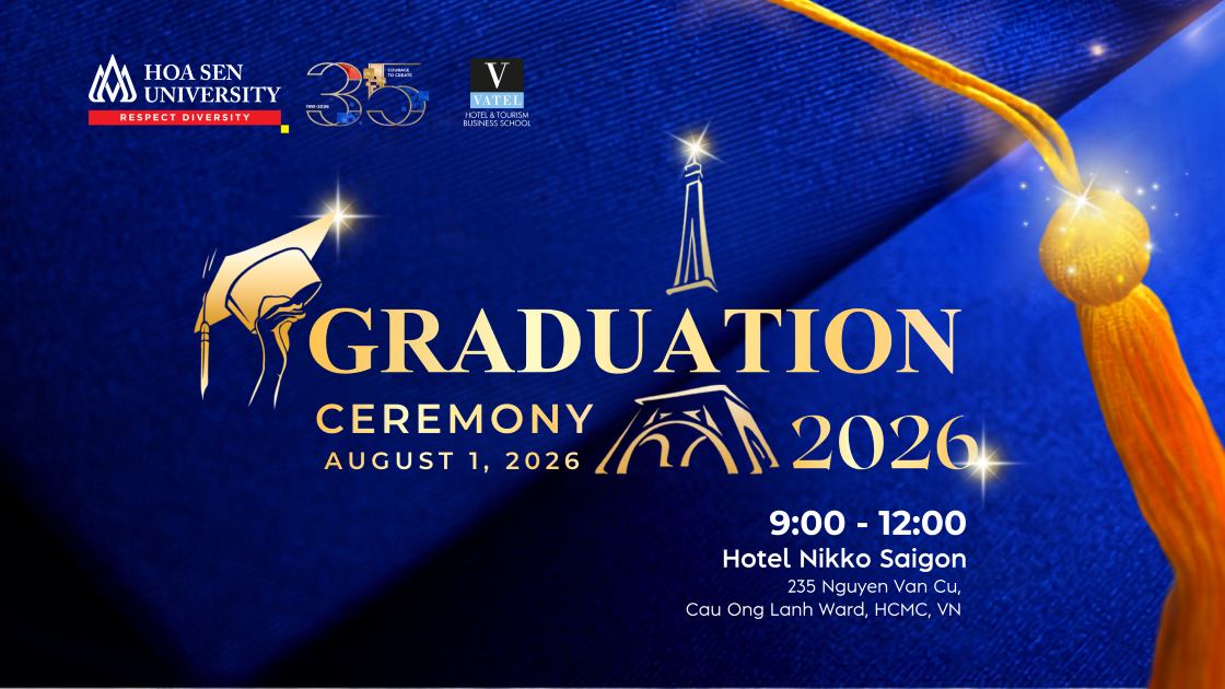 Quản lý khách sạn - Nhà hàng quốc tế Vatel 2026