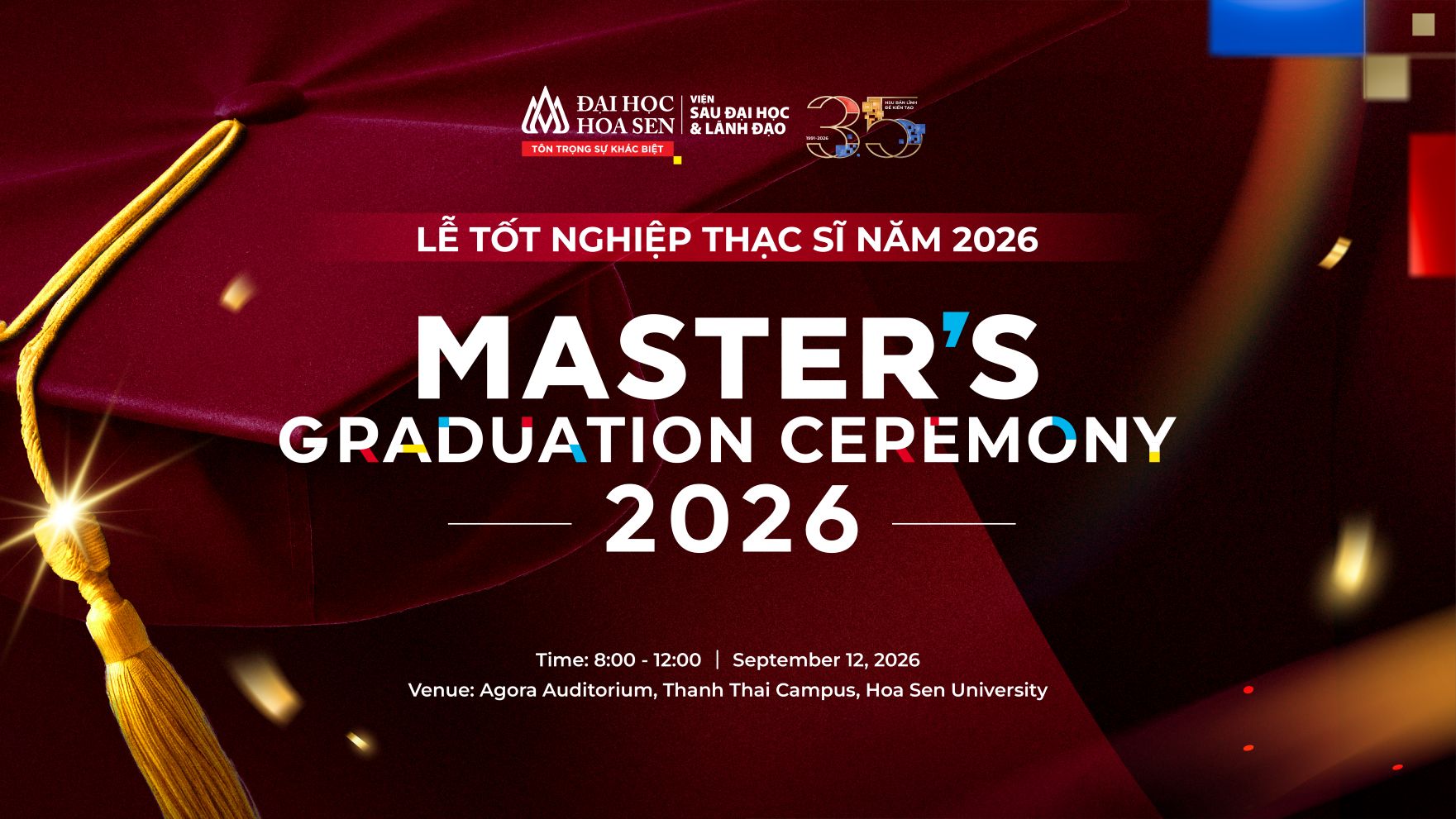 2026 Master’s Graduation Ceremony