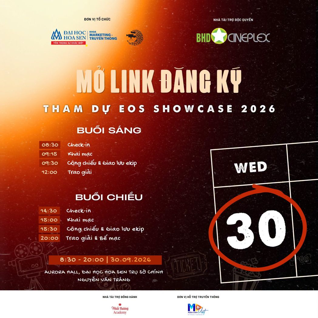 EOS Showcase 2026: A Burst of Creativity from HSU’s Young Filmmakers
