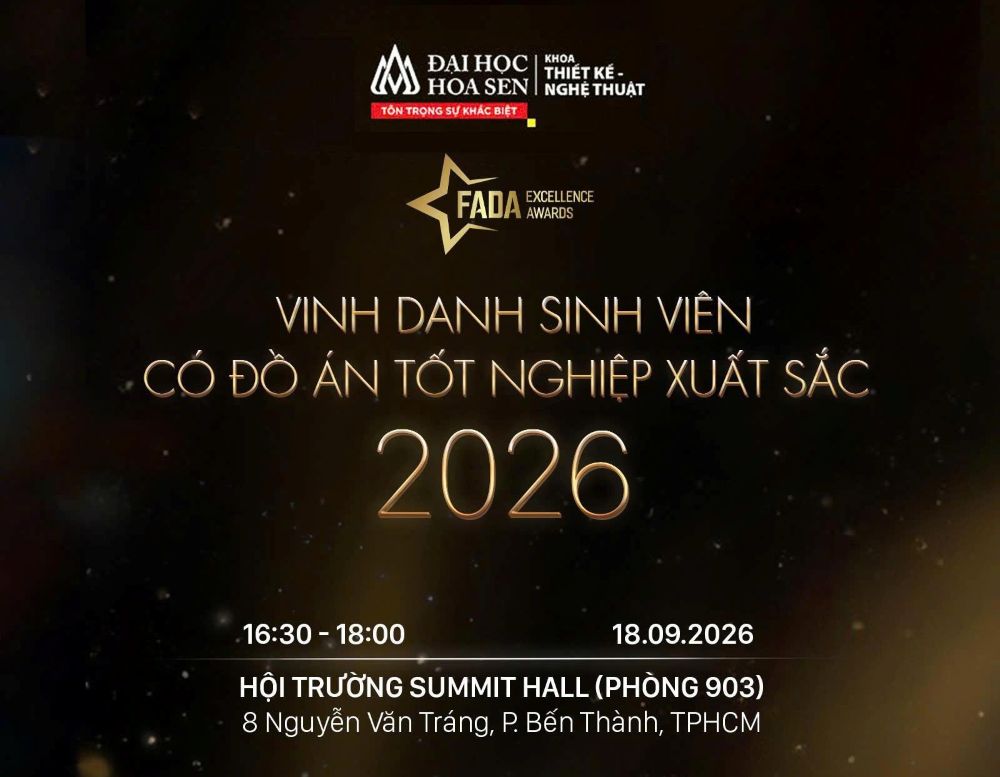 FADA Excellence Awards 2026: Celebrating Outstanding Graduation Projects