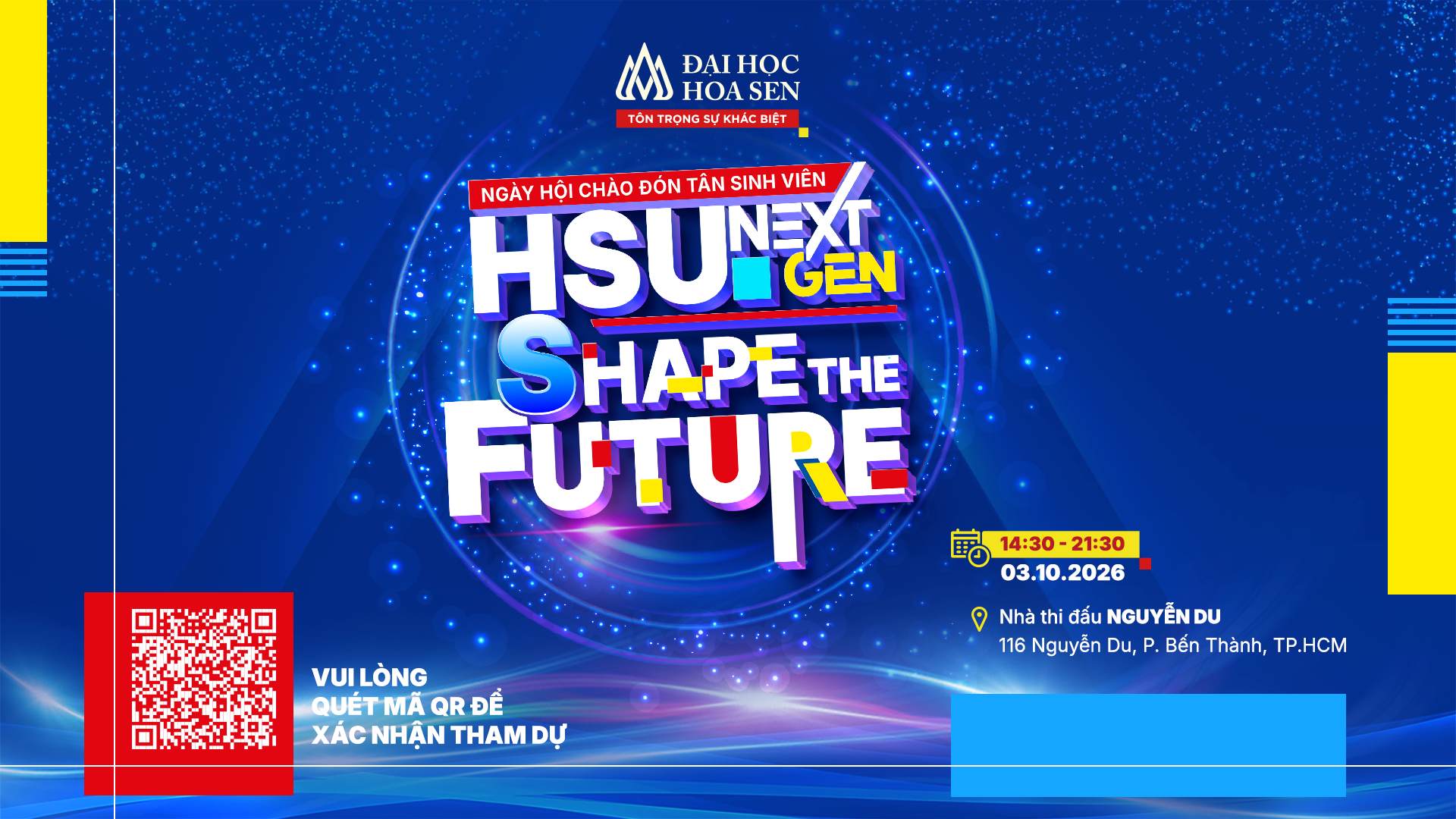 HSU Next Gen – Shape the Future: Khởi động hành trình mới bằng âm nhạc và trải nghiệm