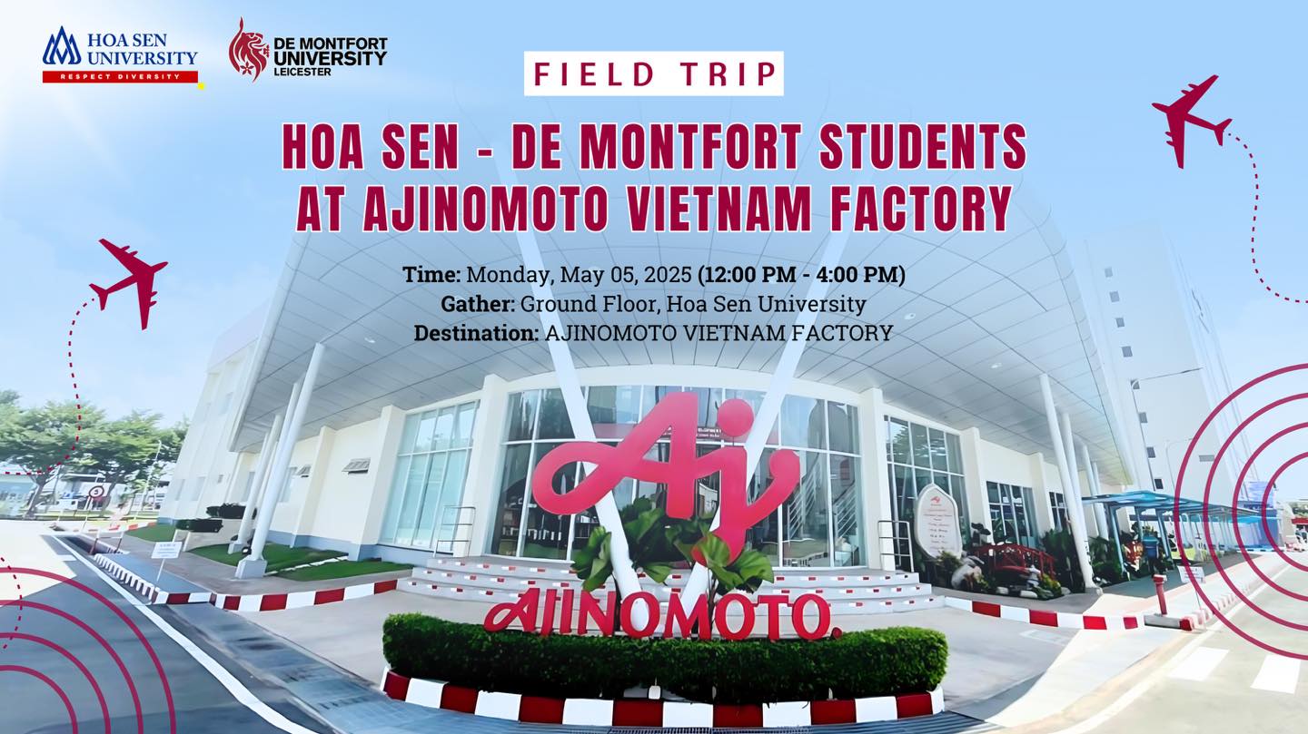 Trải Nghiệm Thực Tế Tại Nhà Máy Ajonomoto Việt Nam Cùng Sinh Viên DMU
