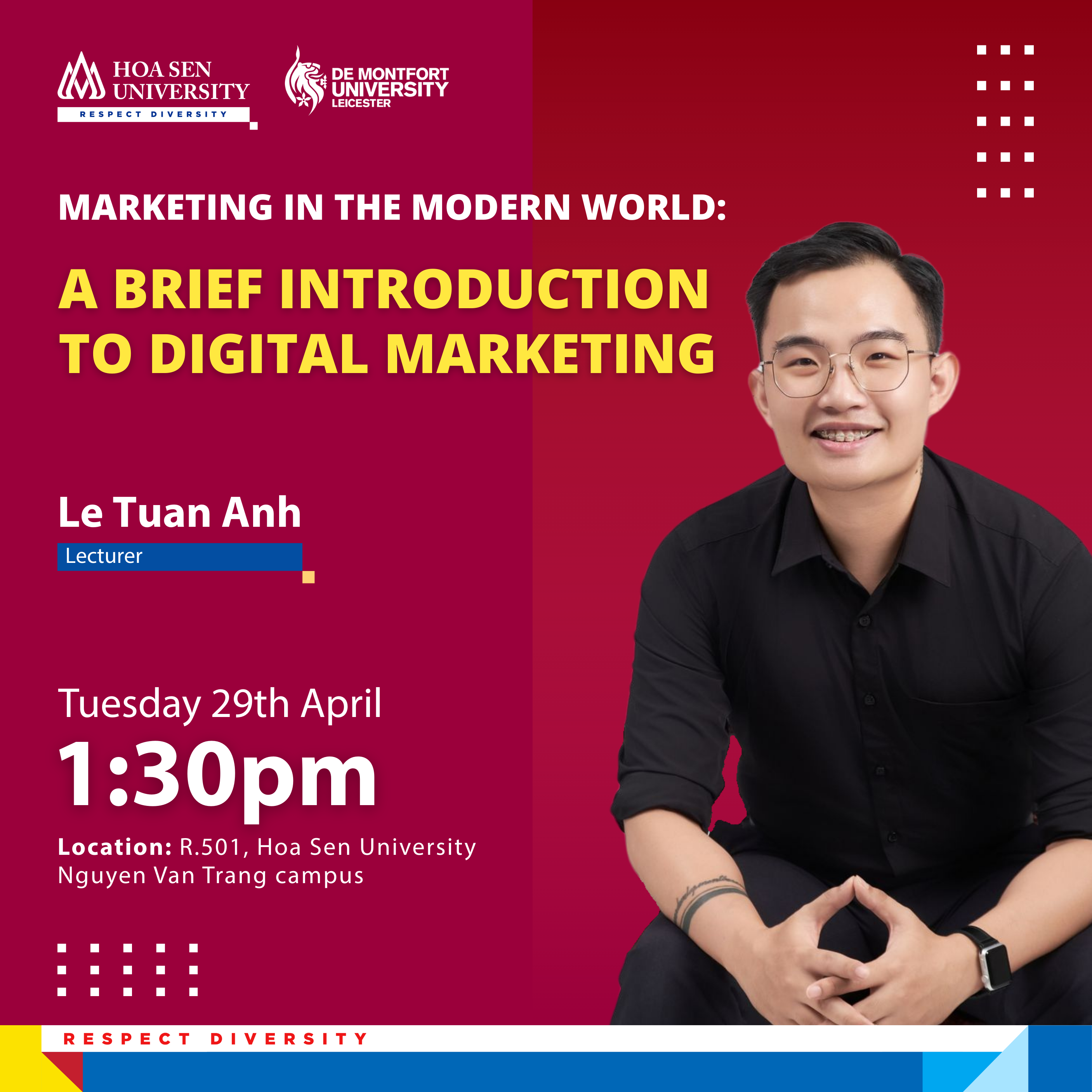 Workshop “Khám Phá Digital Marketing Thời Đại Số Cùng Chuyên Gia Lê Tuấn Anh”
