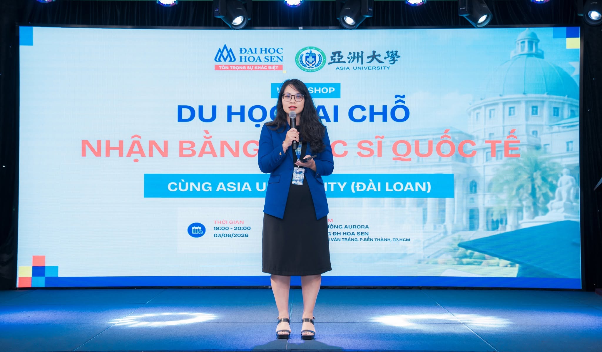 WORKSHOP: "STUDY IN VIETNAM – EARN AN INTERNATIONAL MASTER'S DEGREE WITH ASIA UNIVERSITY"