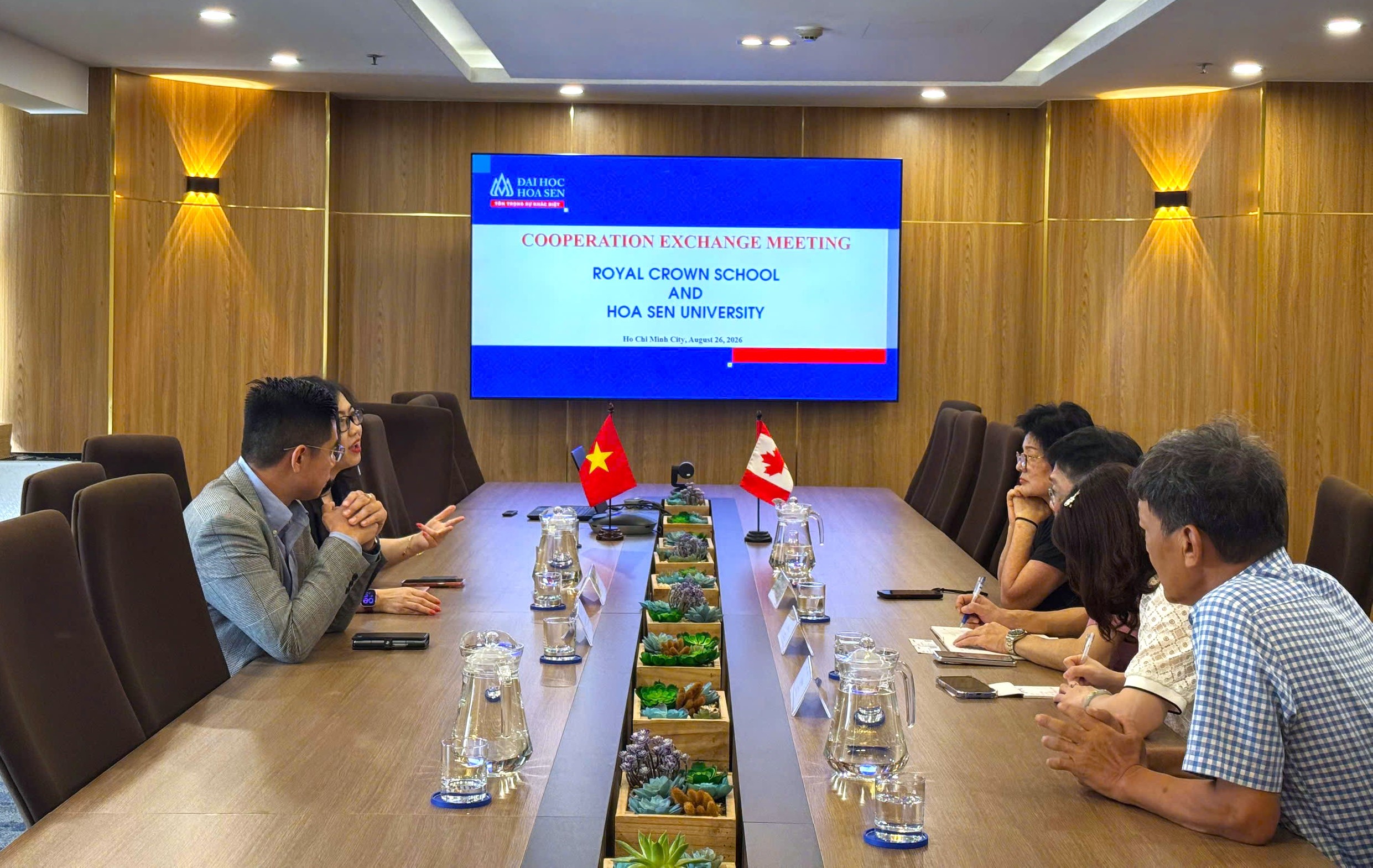 Đại Học Hoa Sen Và Royal Crown School Canada: Mở Rộng Hợp Tác Giáo Dục Quốc Tế, Kiến Tạo Cơ Hội Cho Người Học