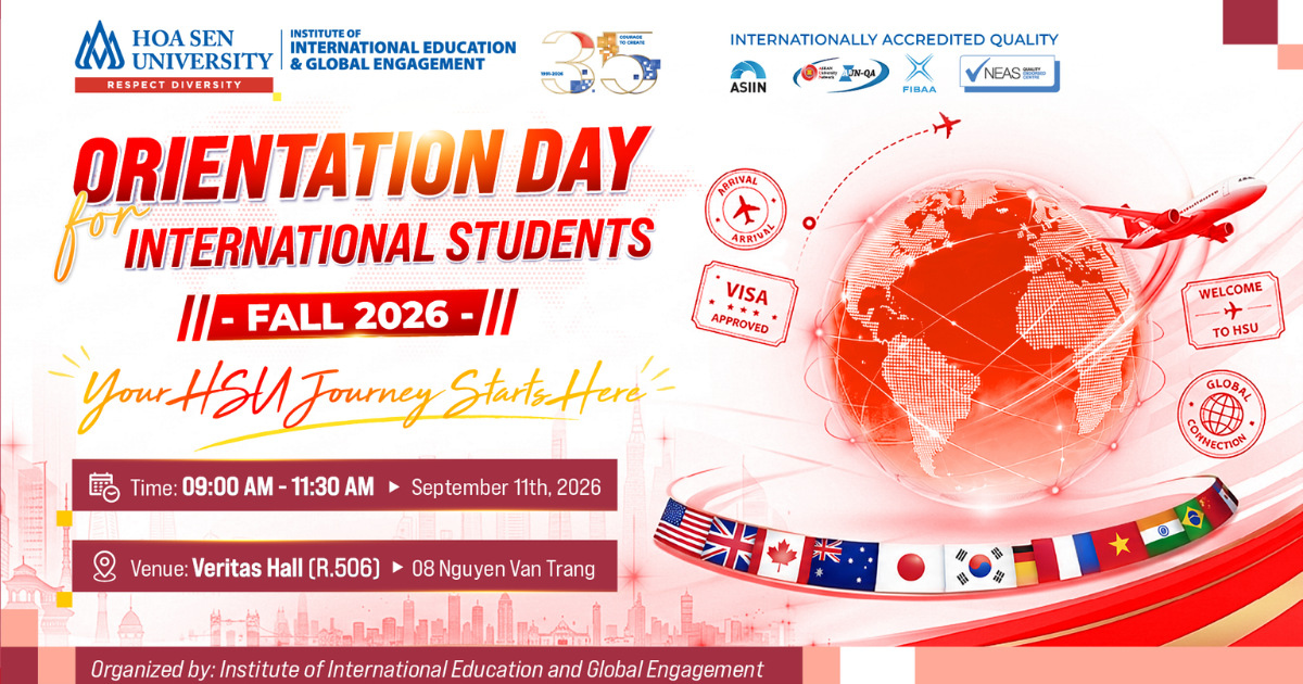 Orientation Day For International Students - Fall 2026
