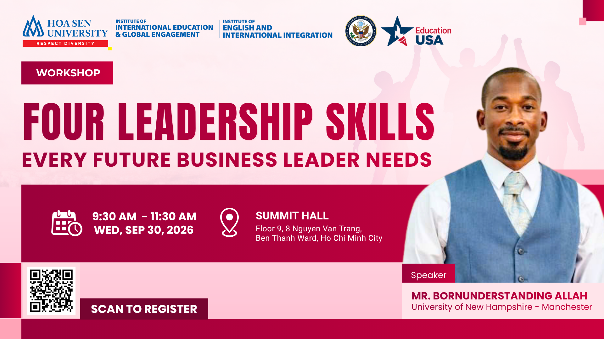WORKSHOP Four Leadership Skills Every Future Business Leader Needs