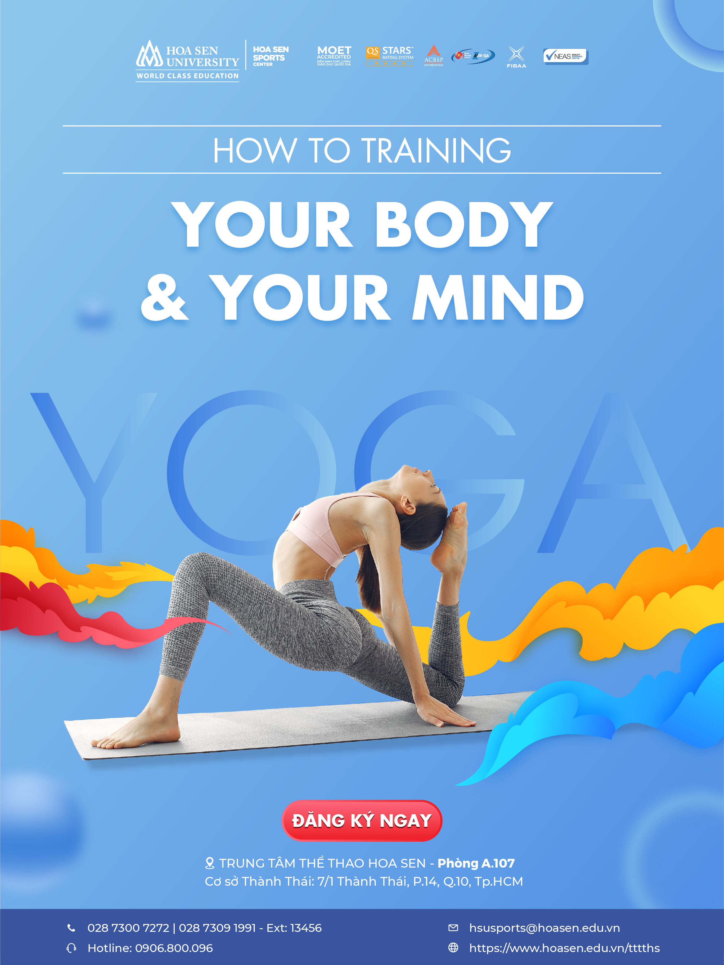 Yoga Trung tâm Văn hoá Thể thao HSU