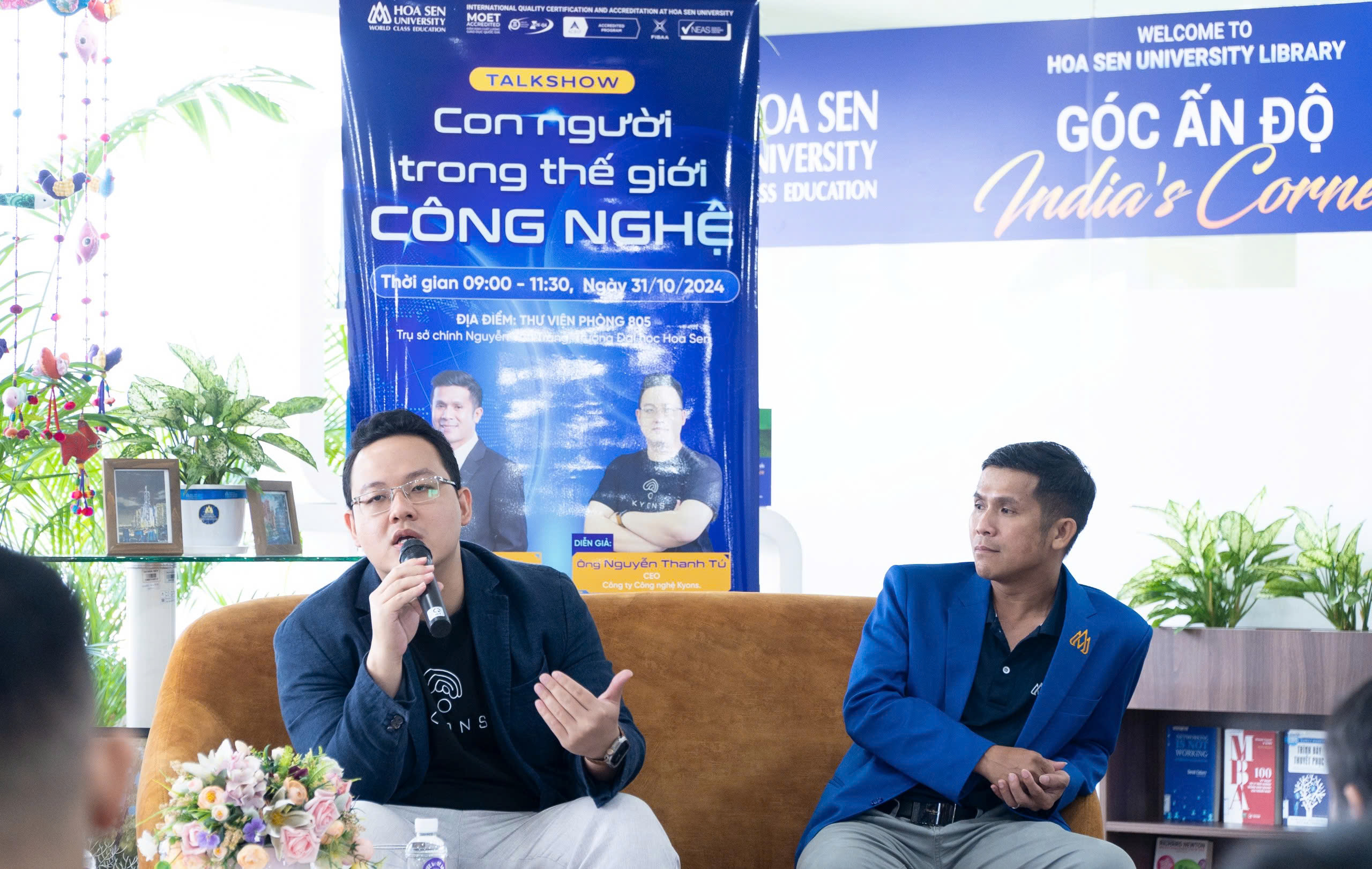 Khám phá tư duy giữa làn sóng chuyển đổi số tại talk show "Con người trong thế giới công nghệ"