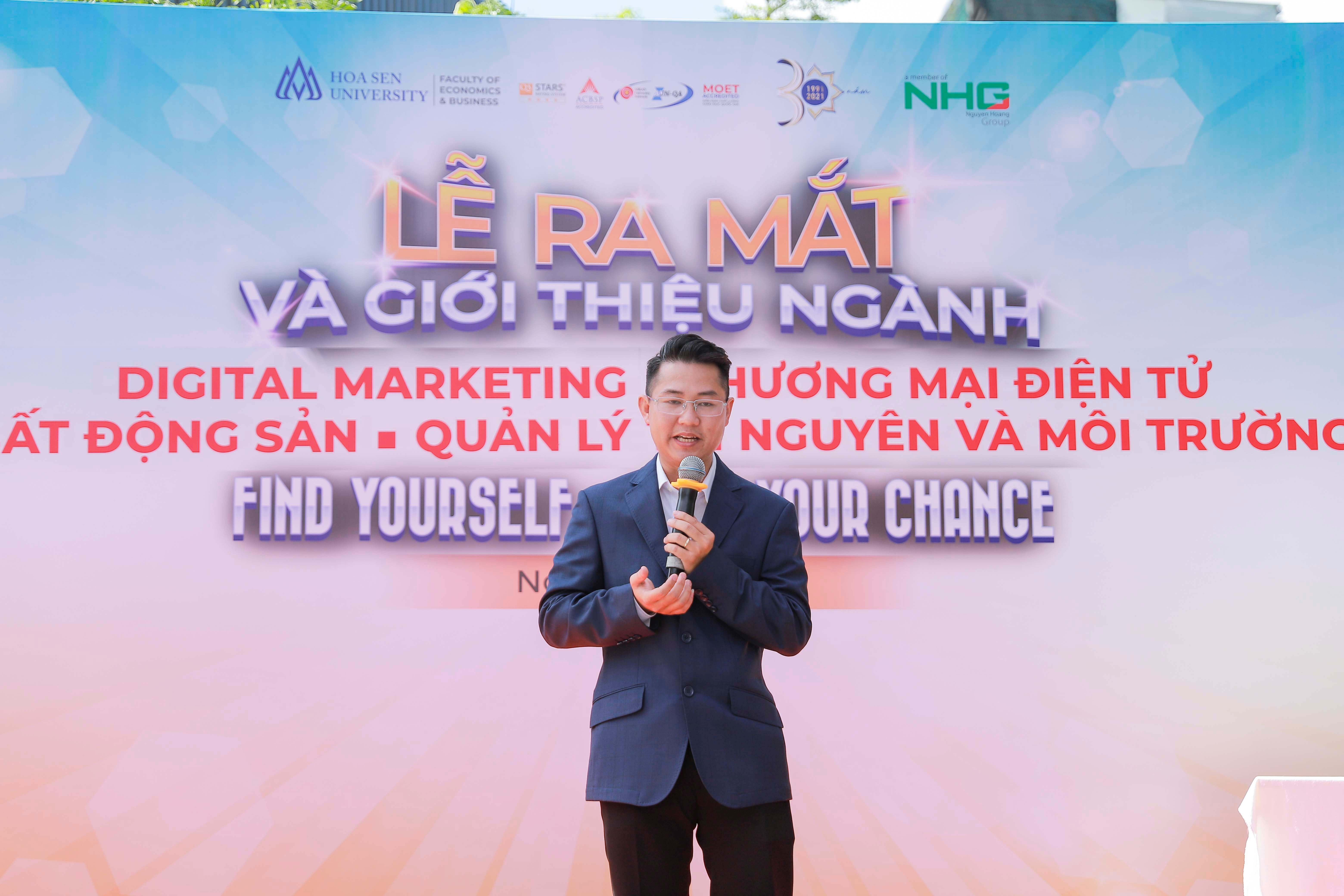 ThS Lê Quyết Tâm – Giới thiệu về ngành Thương mại điện tử đại học Hoa Sen