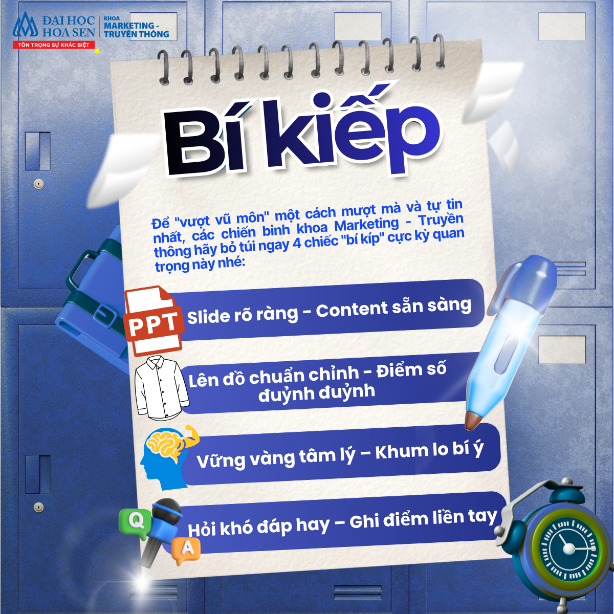 Thông báo lịch nộp và Hội đồng bảo vệ TTTN HK2533