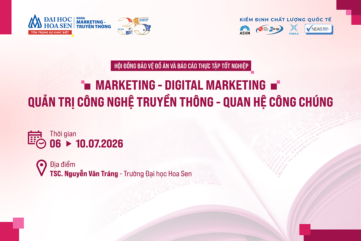 Lịch Hội đồng bảo vệ Đề án tốt nghiệp và Báo cáo thực tập tốt nghiệp - HK2533