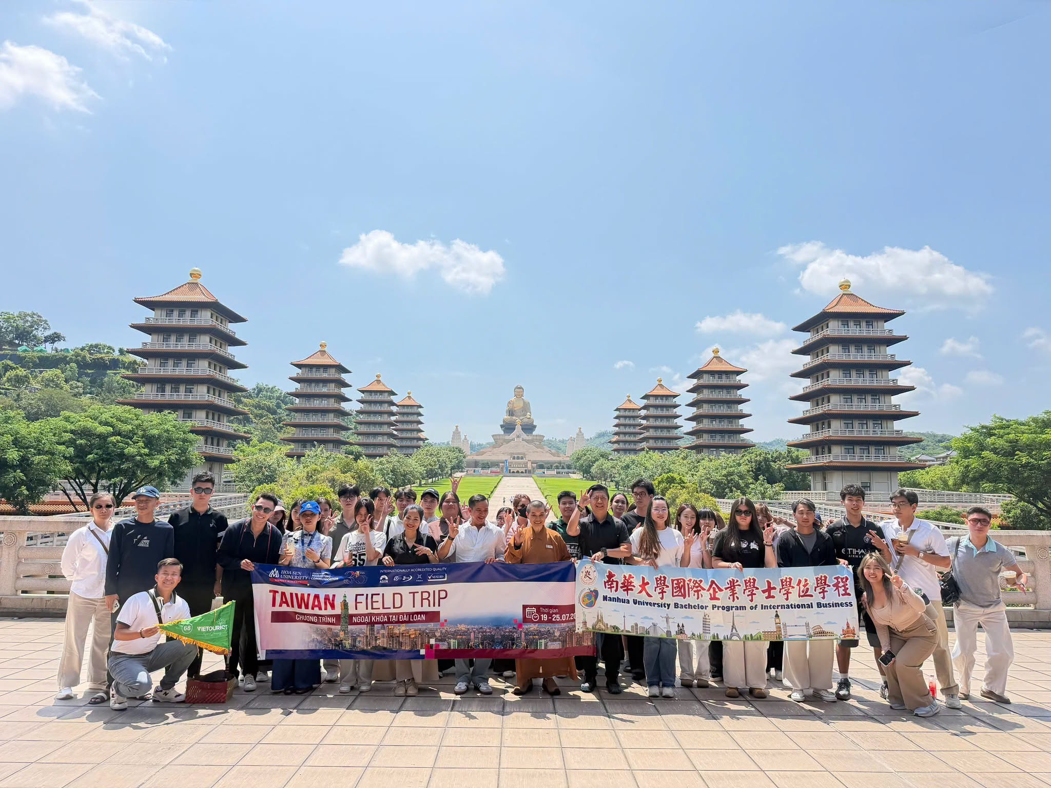 Chương trình học tập ngoại khóa tại Đài Loan 2026, tham quan Phật quang sơn