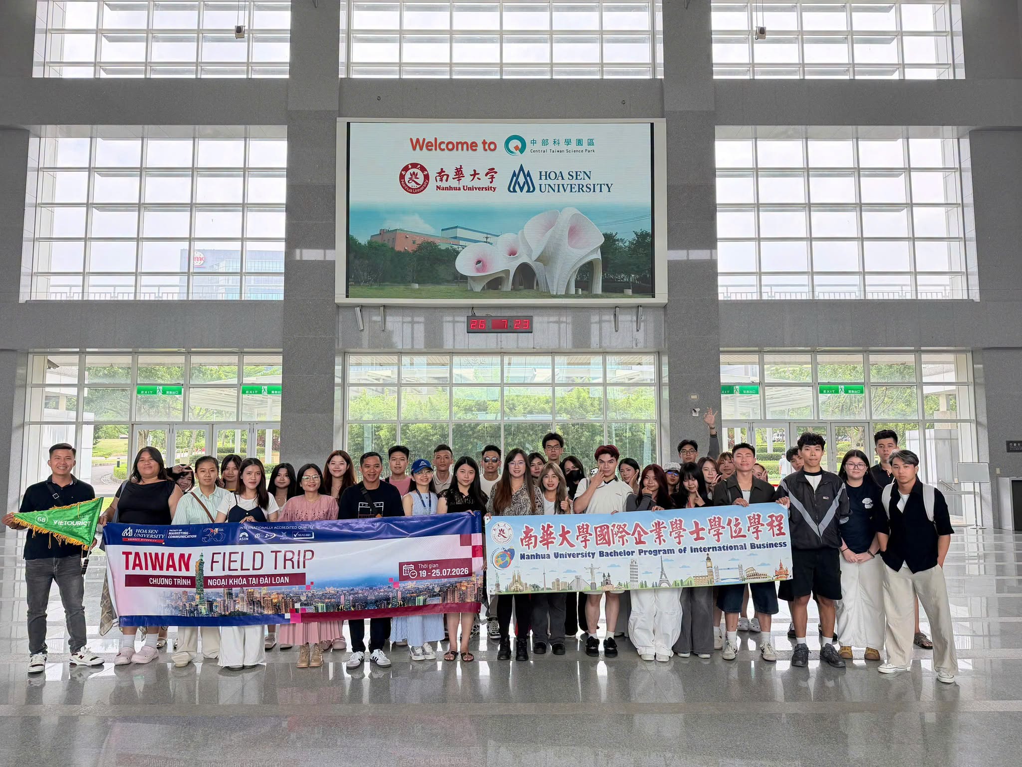 Chương trình học tập ngoại khóa tại Đài Loan 2026, tham quan doanh nghiệp