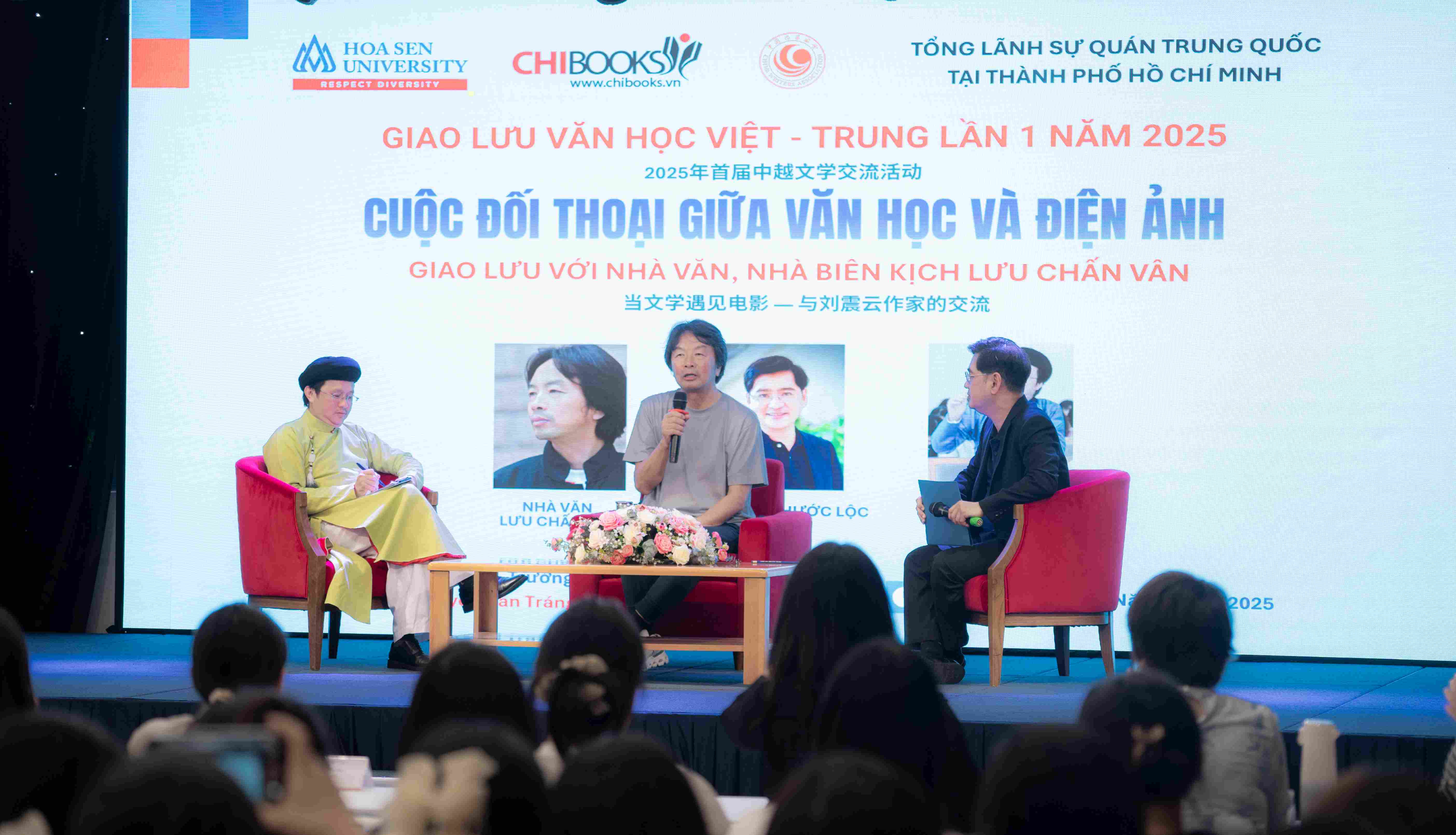 Gặp gỡ Nhà văn – Nhà biên kịch Lưu Chấn Vân: Kết nối tri thức qua lăng kính văn chương và điện ảnh