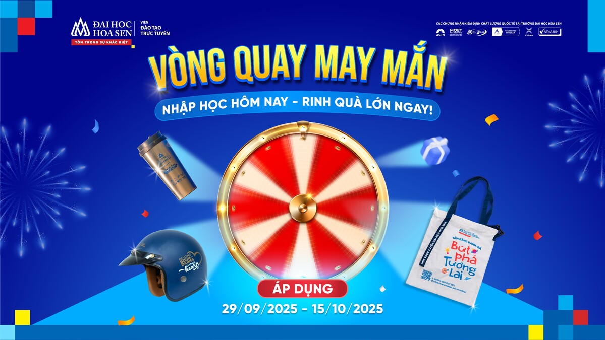 Quà tặng Tân sinh viên Viện Đào tạo trực tuyến Tháng 10 - thumb